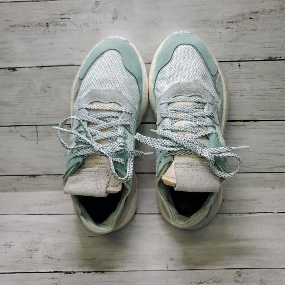adidas NITE JOGGER, Semi Frozen Mint, EVM 004001, EE5911, Women's US size 8